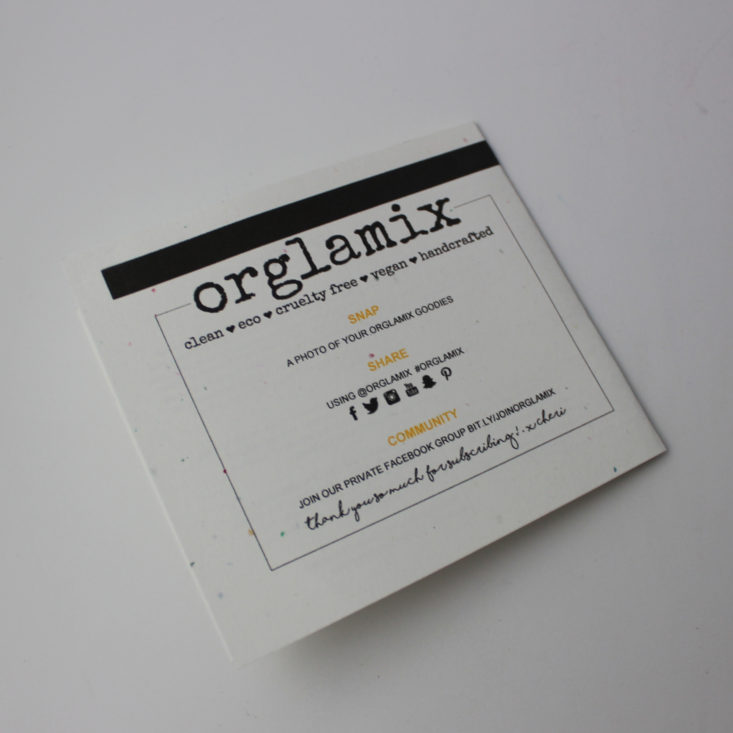 Orglamix August 2018 Booklet 3