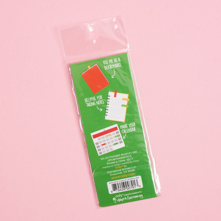 quirky crate pack of notes