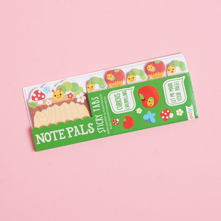 quirky crate notes and flags