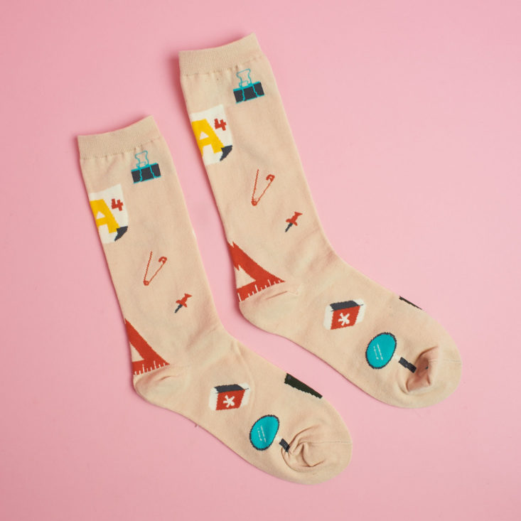 quirky crate school socks
