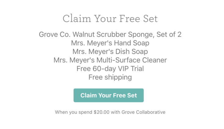 Grove Co. Walnut Scrubber Sponge