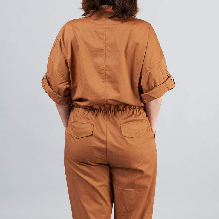 shoedazzle back of jumpsuit