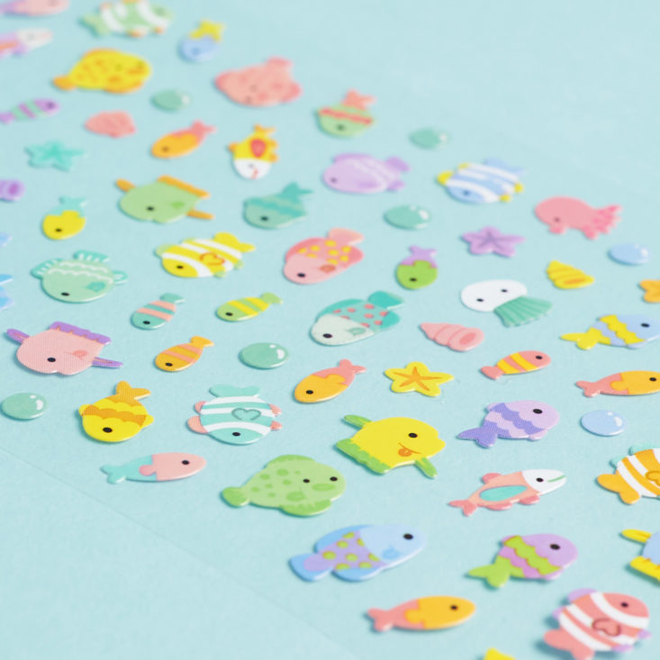 stickii pastel fish stickers