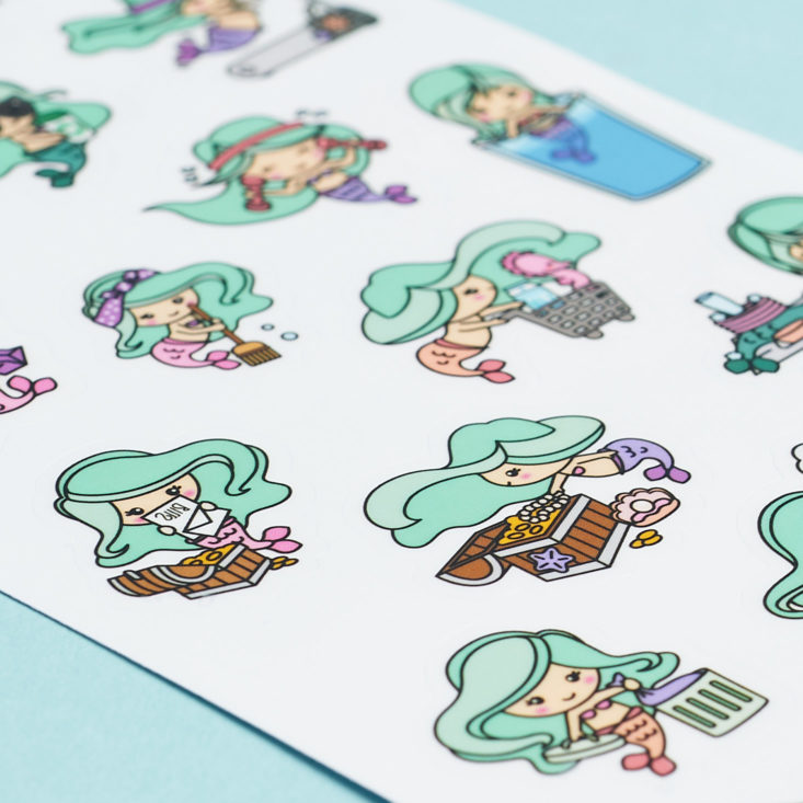 stickii mermaid stickers