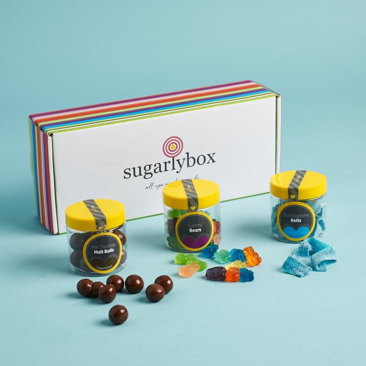 This month's SugarlyBox candies