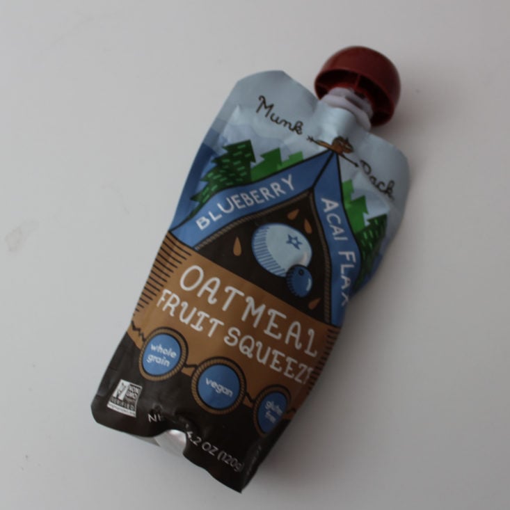 Munk Pack Blueberry Acai Flax Oatmeal Fruit Squeeze (4.2 oz) 