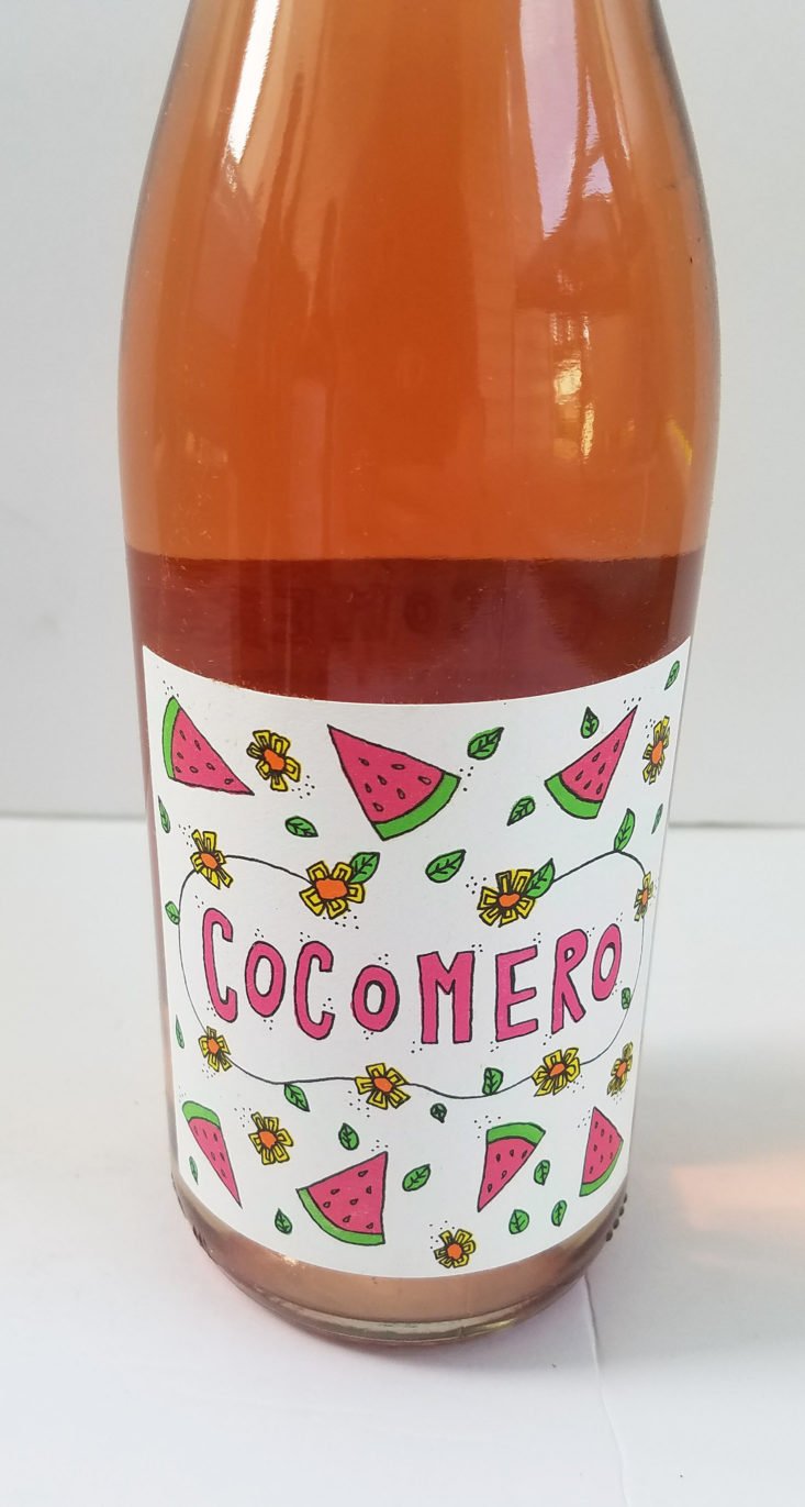 2017 Cocomero Rosé wine bottle