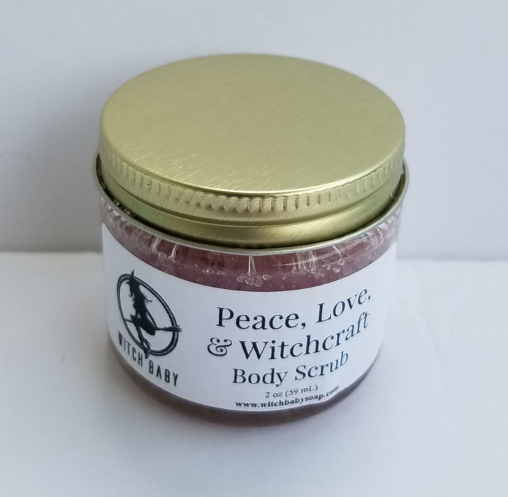Witch Baby Soap Subscription Box Summer 2018 0011 body scrub