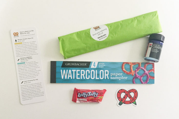 art snacks july 2018 review