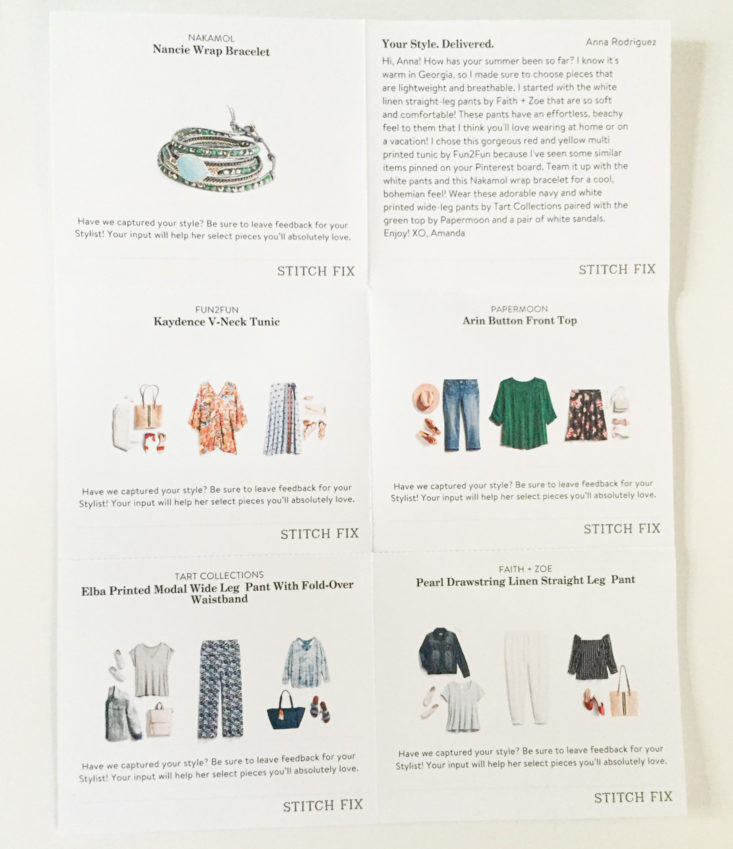 stitch fix plus august 2018 booklet 2