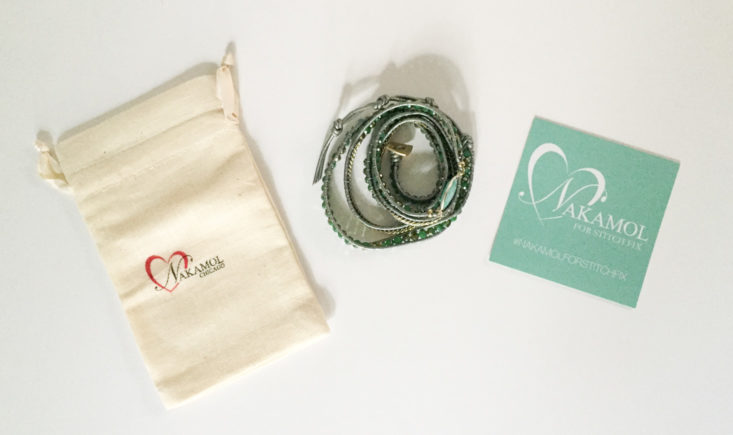 stitch fix plus august 2018 bracelet 2