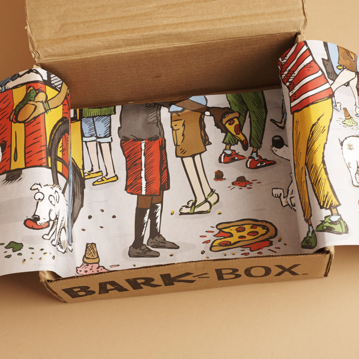 BarkBox September 2018 - Empty Box