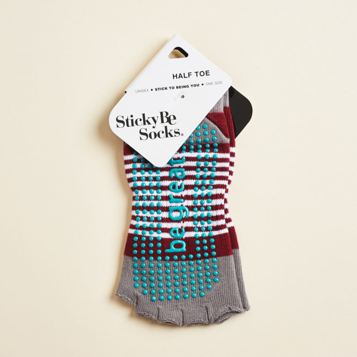 bombay and cedar sticky bottom yoga socks