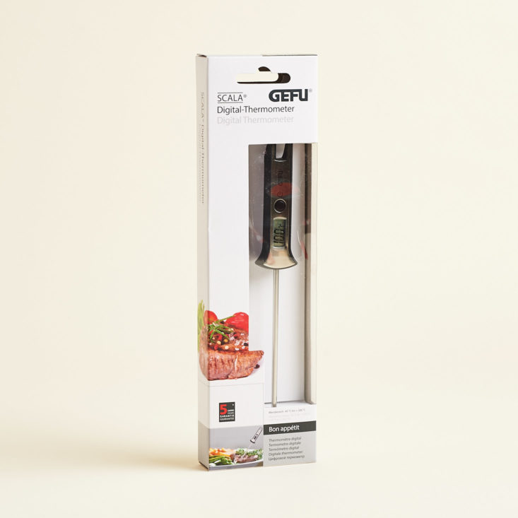Breo Box Fall September 2018 - Gefu Digital Thermometer Box Front