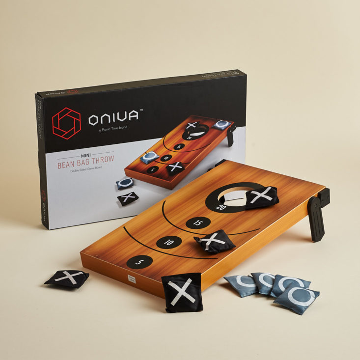 Breo Box Fall September 2018 - Oniva Mini Bean Bag Throw Box with Products Front