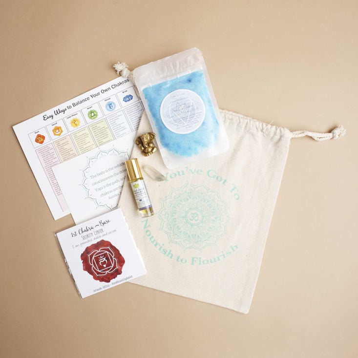 BuddhiBox Yogi Sept 2018 contents