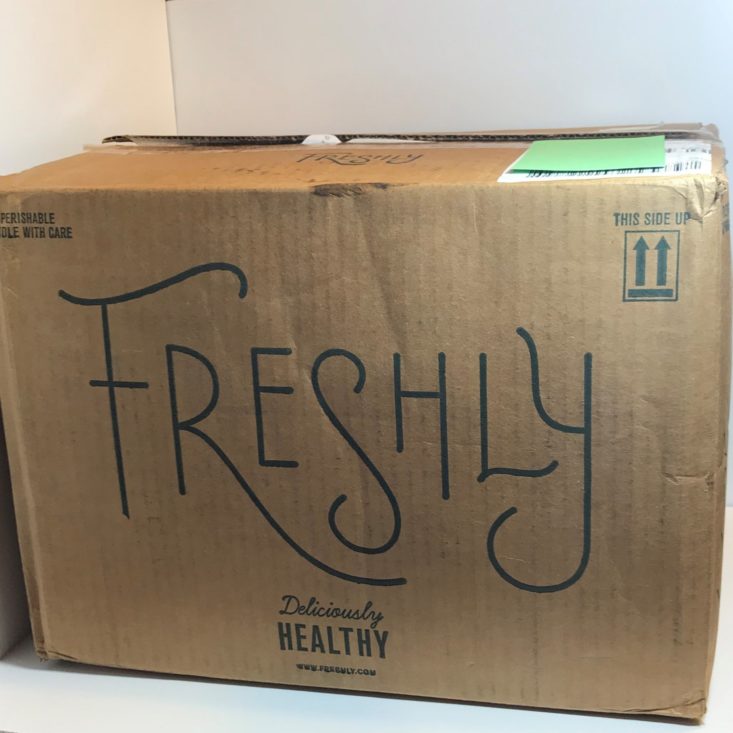 closed Freshly box