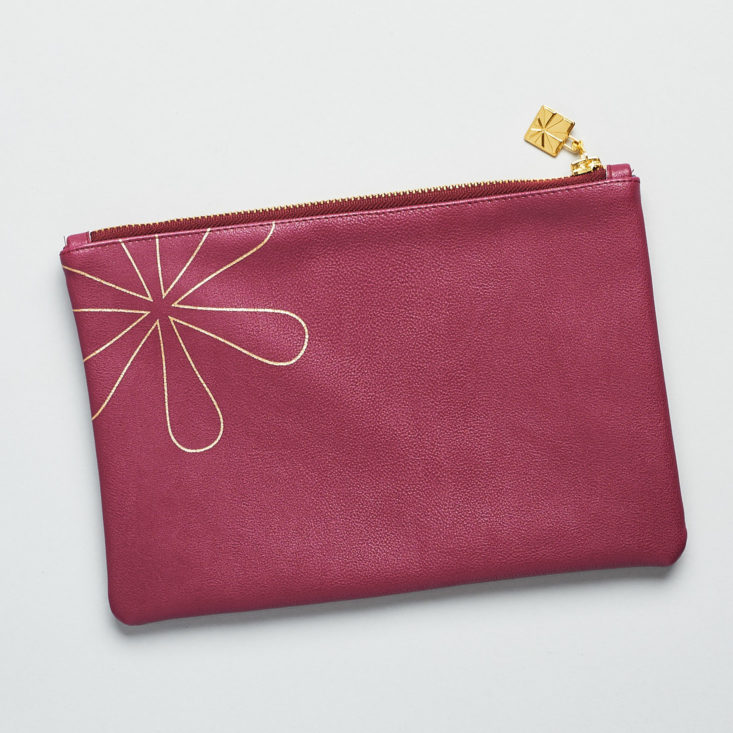 erin condren burgundy pouch