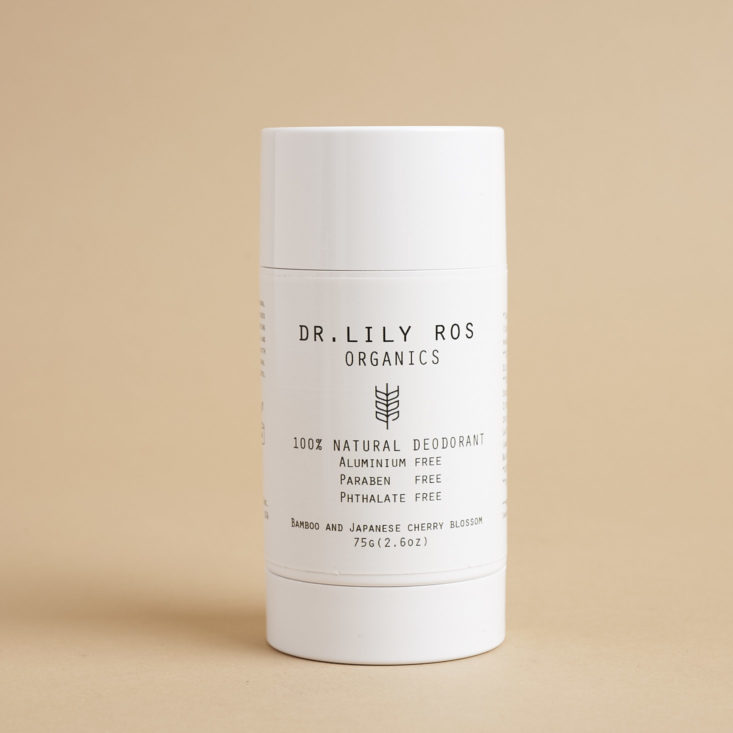 Dr. Lily Ros Organics 100% Natural Deodorant