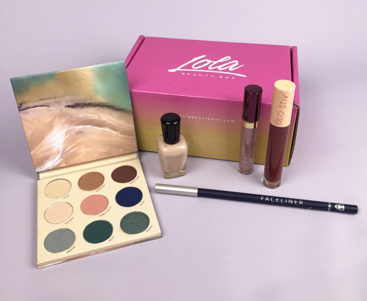 Lola Beauty Box August 2018 - Contents