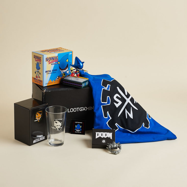 Loot Gaming Metal September 2018 - Box With All Products