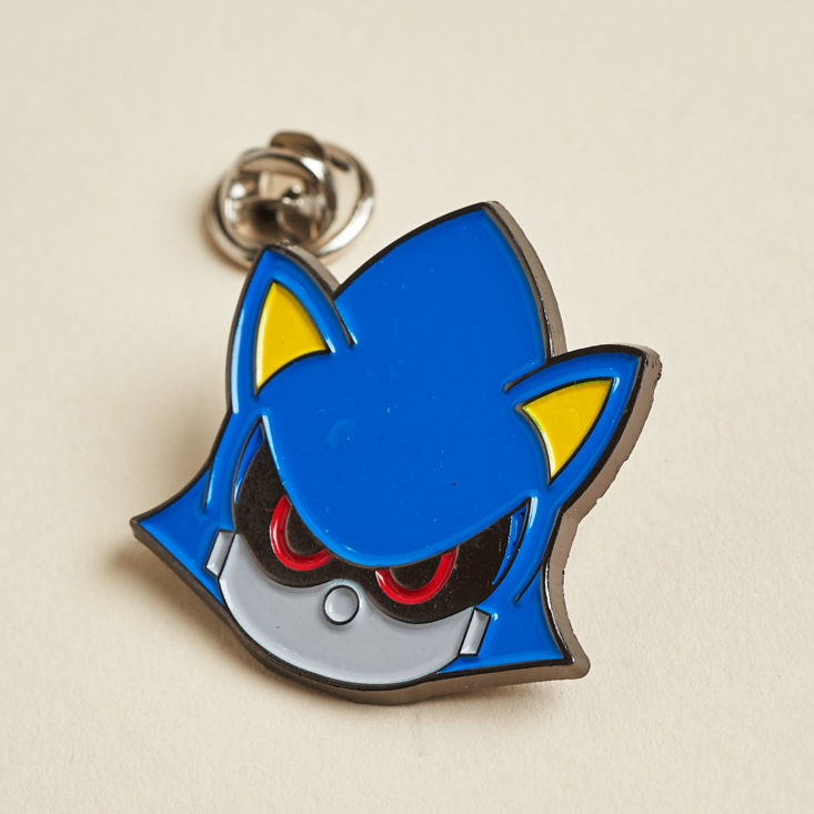 Loot Gaming Metal September 2018 - Metal Sonic Pin Closer View