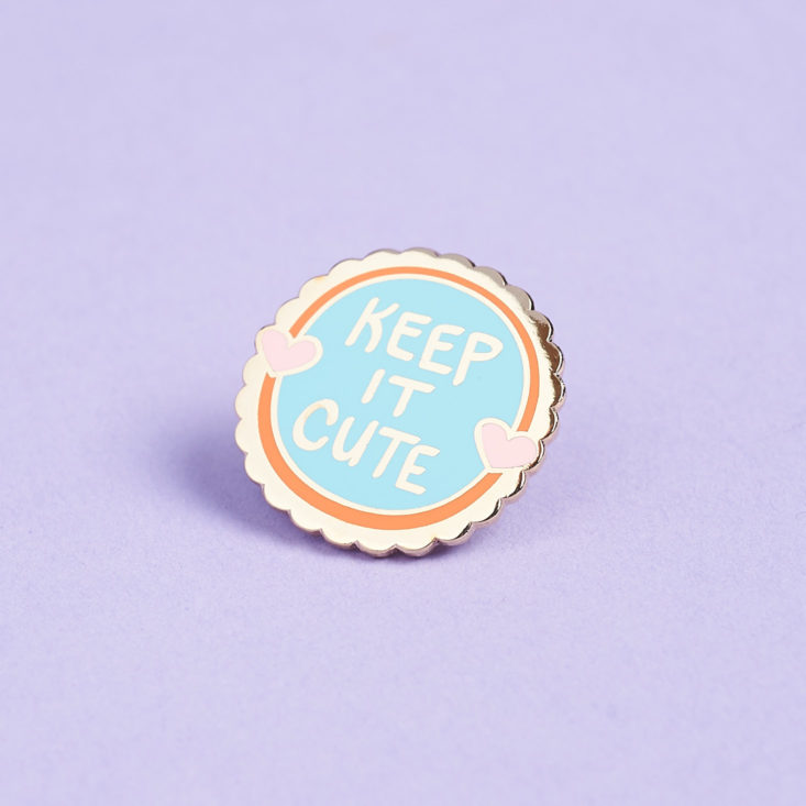 quirky post keep it cute pin