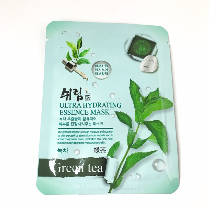 Shelim Ultra Hydrating Essence Mask in Green Tea
