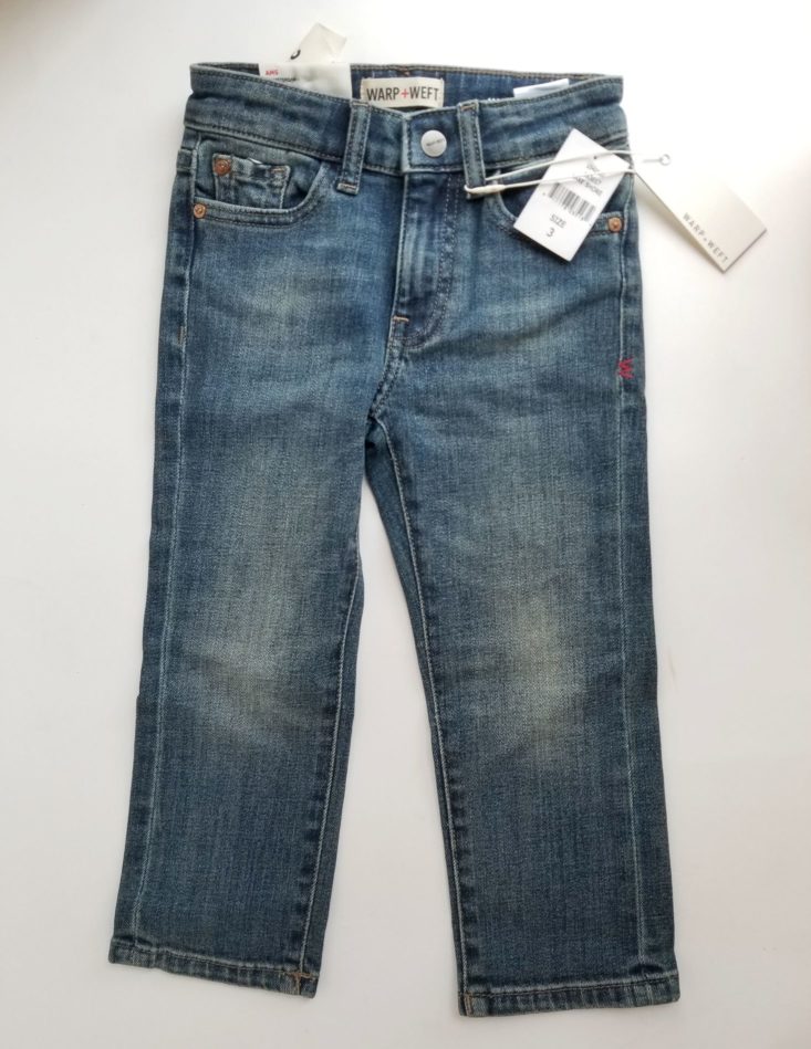 Stitch Fix Kids button up jeans front