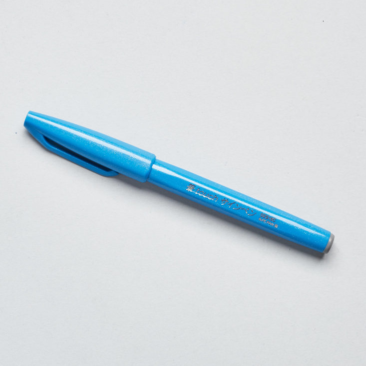 inky box blue pen