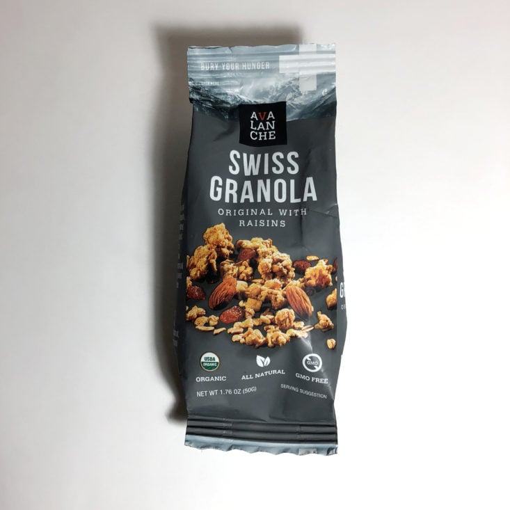 Try the World August 2018 - swiss granola