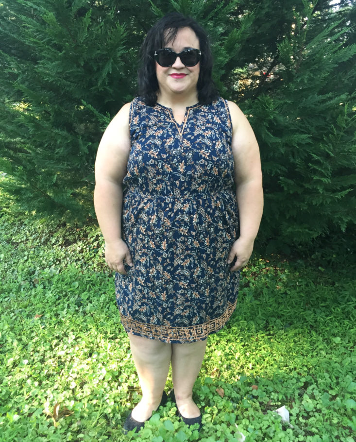 stitch fix plus september 2018 dress