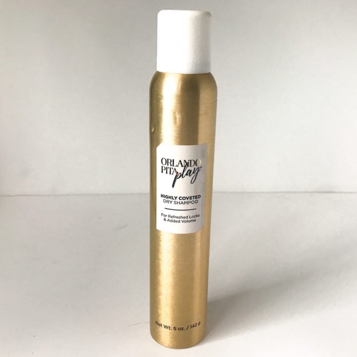 Beauty Swag September 2018 - Orlando Pita Play Highly Coveted Dry Shampoo Front