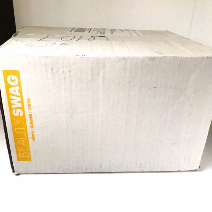 Beauty Swag September 2018 - Unopened Box Front
