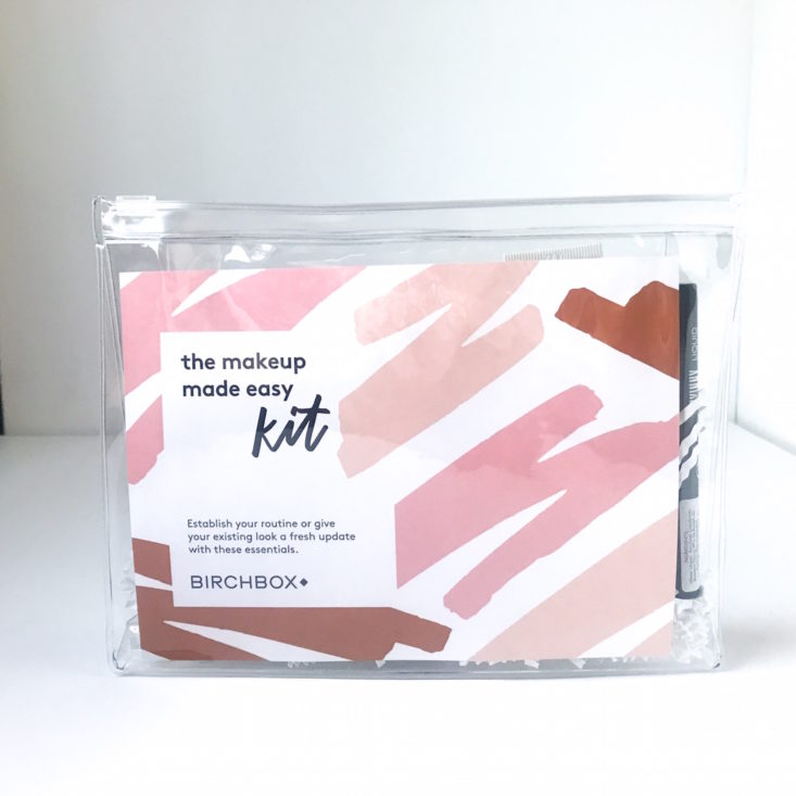 Birchbox Makeup Made Easy October 2018 - Box Review Front
