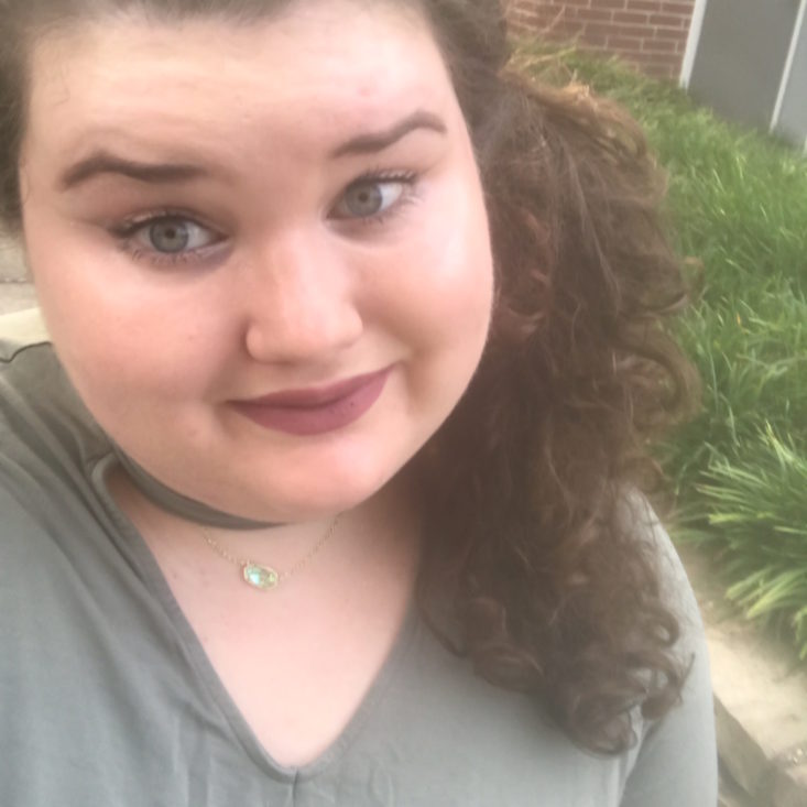 Birchbox Makeup Made Easy October 2018- Selfie