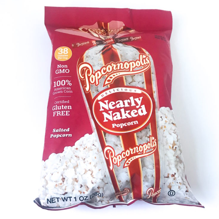 Popcornopolis Nearly Naked Popcorn, 1 oz