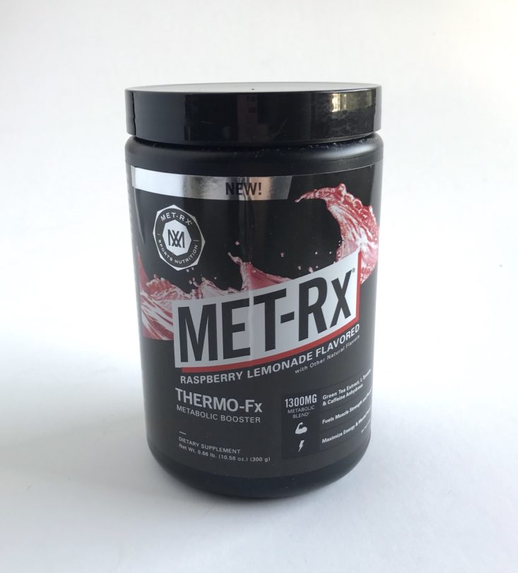 BuffBoxx Fitness September 2018 - MetRX THERMO-FX METABOLIC BOOSTER Front