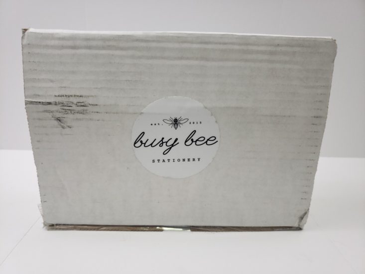 BusyBee October 2018 - Box front view