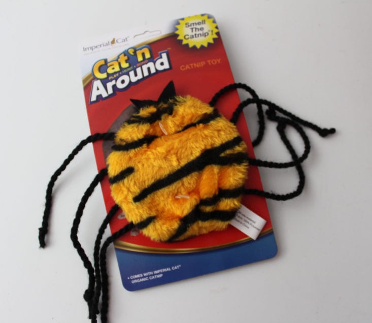 Cat Claws Club October 2018 - Spider Refillable Catnip Toy Top