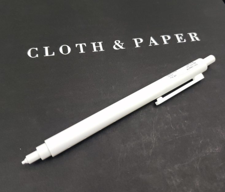 Cloth & Paper Box September 2018 - Kaco Rocket Mechanical Pencil Side