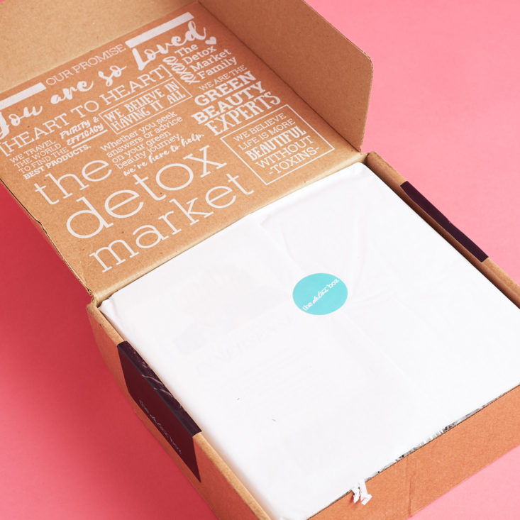 Detox Market October 2018 - Box Open Top