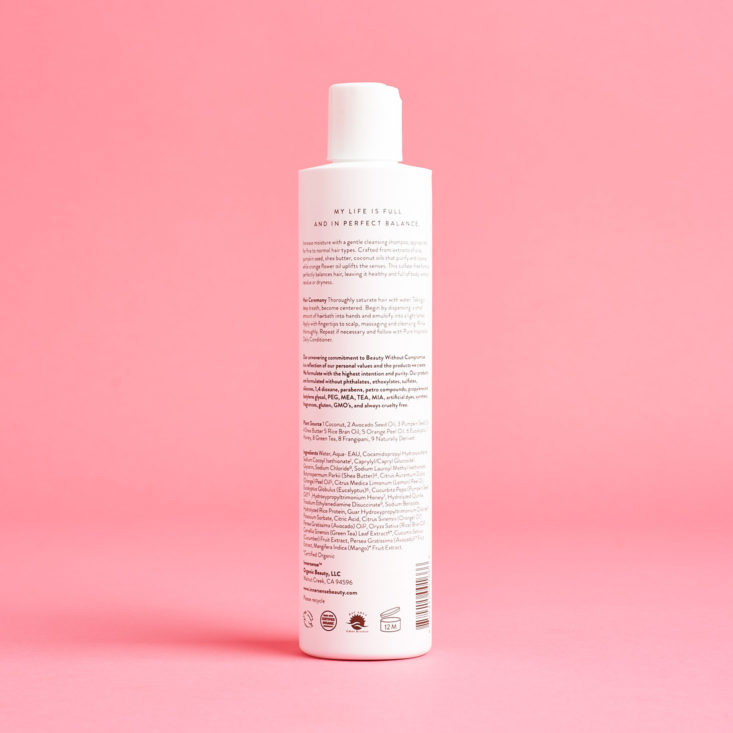 Detox Market October 2018 - Pure Harmony Hairbath Back