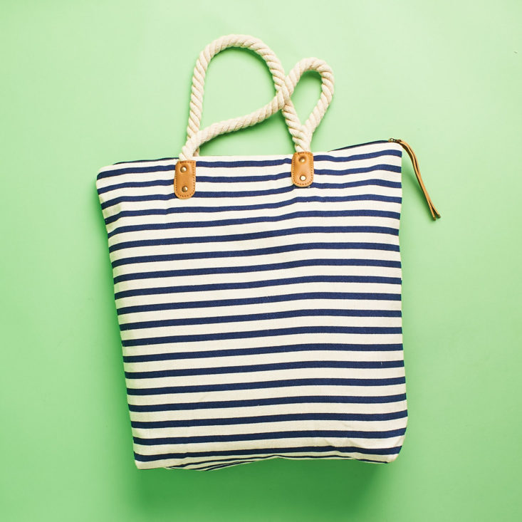 summer and rose navy diamond tote fabfitfun