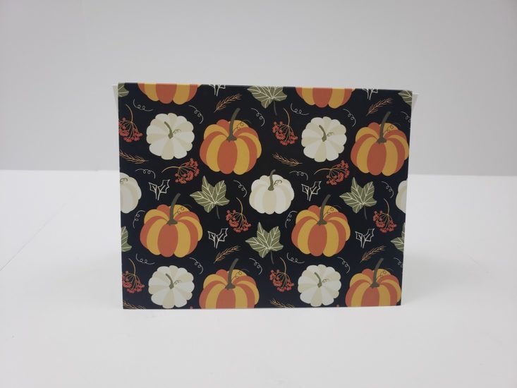 Flair & Paper October 2018 - Fall Pattern Card Front