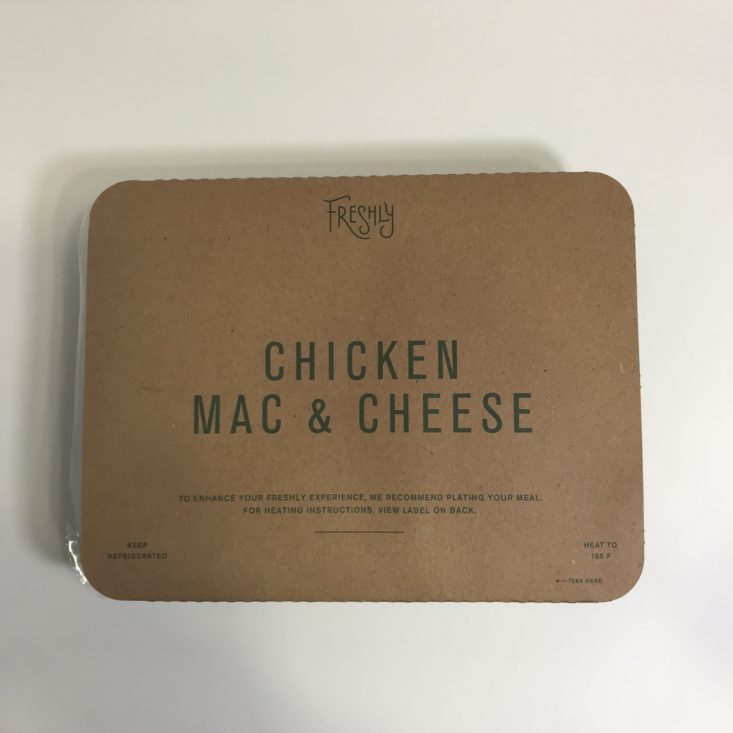 Freshly October 2018 - Homestyle Chicken with Butternut Mac & Cheese Front