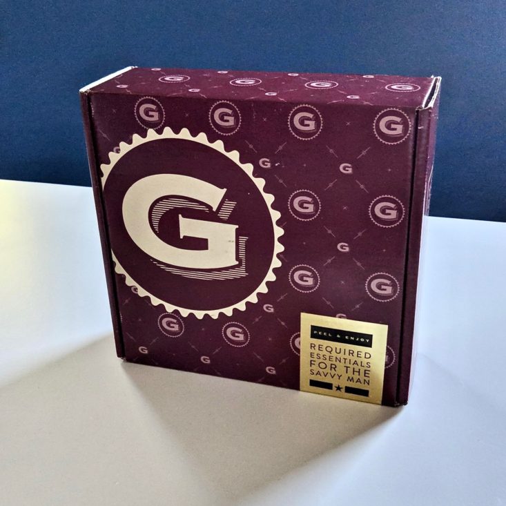 Gentleman’s Box October 2018 - Box Review Front