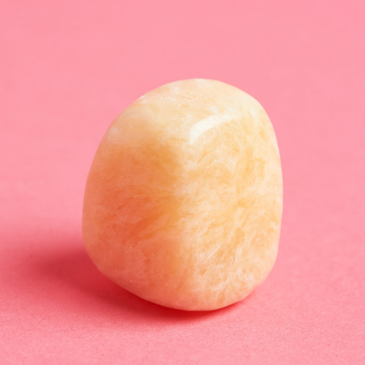 goddess provisions peach colored stone