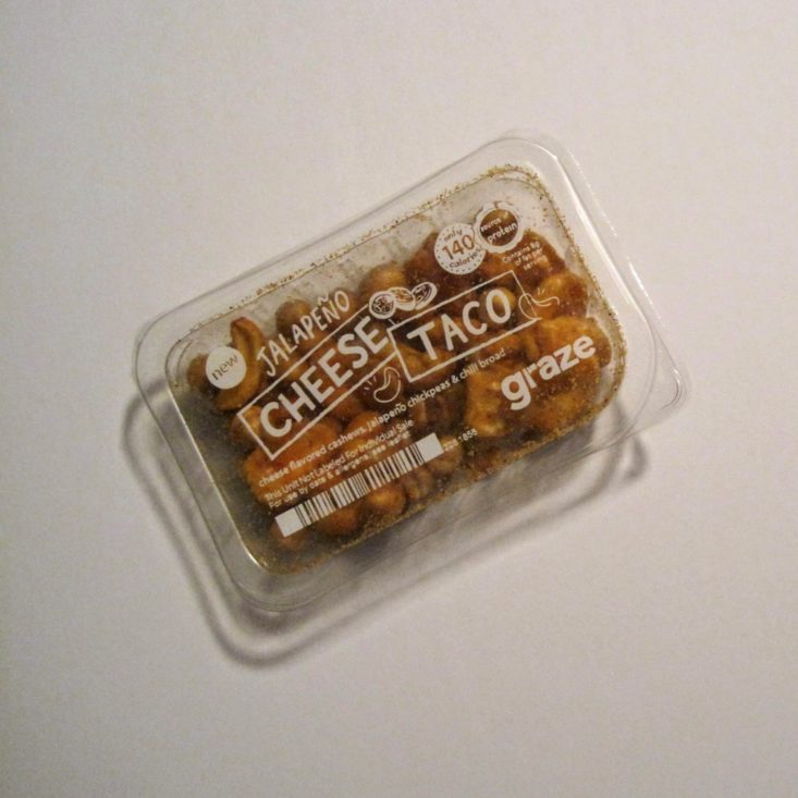 Graze October 2018 - Jalapeno Cheese Taco Pack