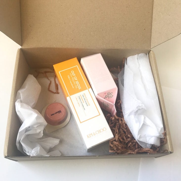 KoKoStyle October 2018 - Box Open With Products Top